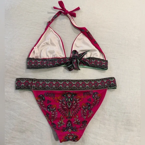 Victoria Secret - Vintage paisley print bikini - Picture 3 of 11